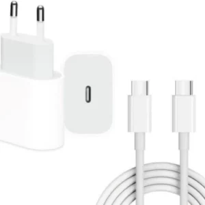 USB-C to USB-C Cable + Adapter